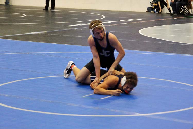 Max Bazan competed for his third 5th place medal against Rocky Sisco.