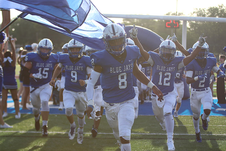 The Blue Jays take the field against Hays on Friday August 31st. 