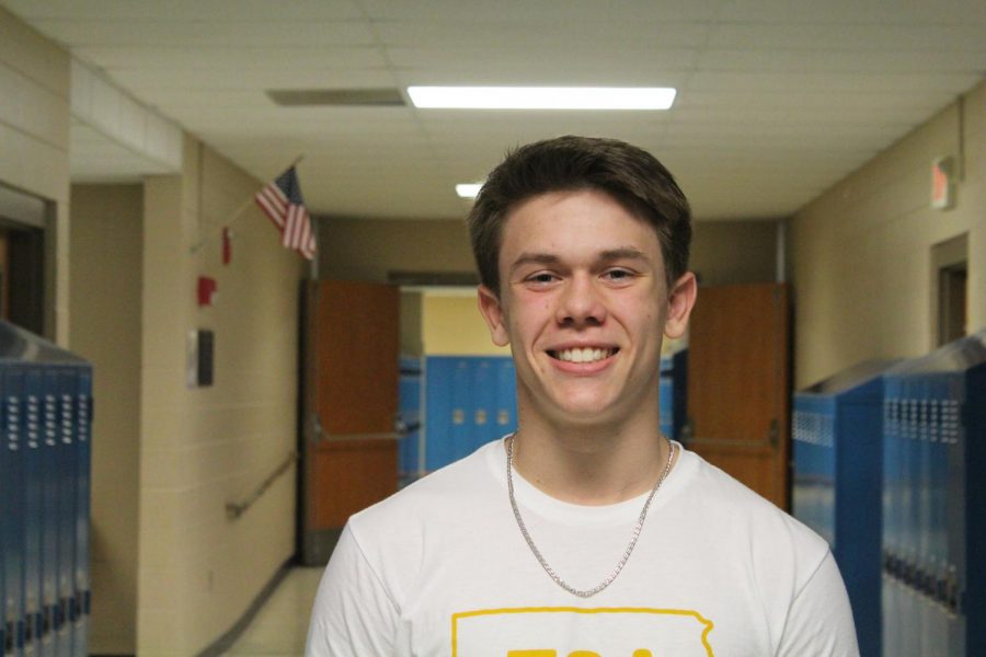 Nathan Green is a sophomore in his second year on the JCHS swim team.
