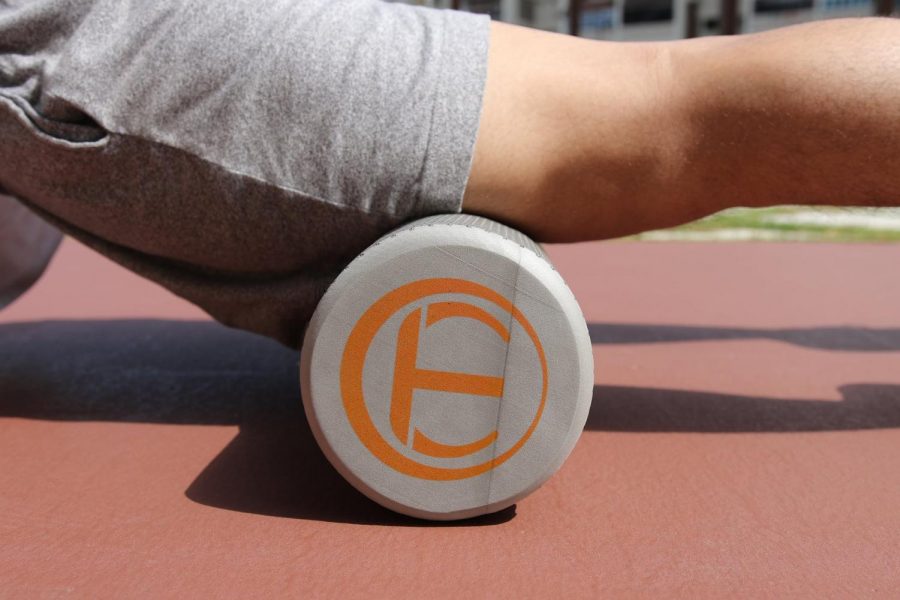 Foam rolling is one way athletes can help their body recover.